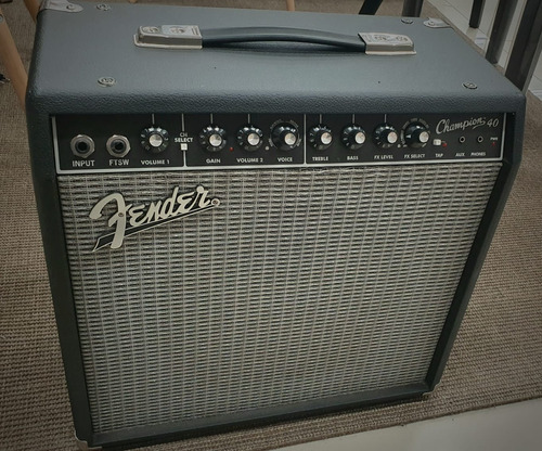 Amplificador Fender Champion Series 40 Para Guitarra De 40w