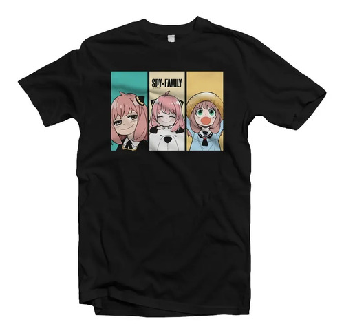 Playera Anime Spy X Family N03 Manga Anya Forger | Meses sin interés