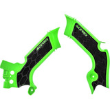 Acerbis X-grip Protector De Marco - Verde/negro (), Talla Ún