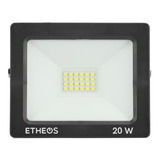 Reflector Led 20w Proyector Exterior Interior Luz Fria