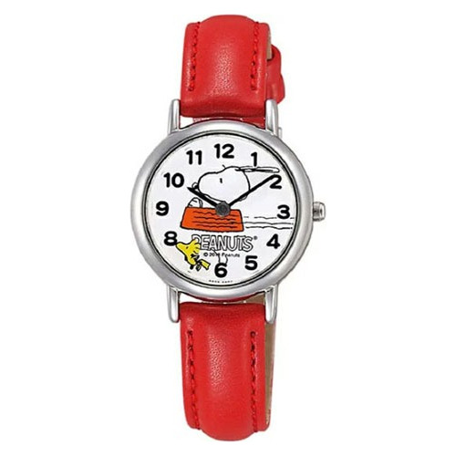 Reloj Snoopy Peanuts Red Mini 26mm. Dama Niño