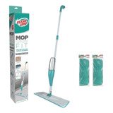 Kit Com 1 Mop Spray Fit + 2 Refil Spray Fit Em Microfibra