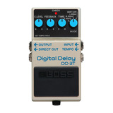 Pedal De Efecto Boss Digital Delay Dd-3t  Blanco