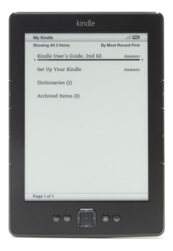 Amazon Kindle D01100 Con Wifi Libro Electrónico