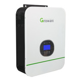 Inversor Cargador Isla (off-grid) 3kw 48vcd/120vca Growatt*