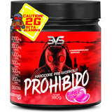 Pré Treino Prohibido Com Fórmula Avançada Contendo Creatina, Beta Alanina, Taurina, L-tirosina, L-alanina, Cafeína, Arginina E Palatinose - Extra Forte 180g - Sabor: Bubble Gum