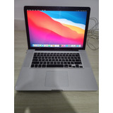 Apple Macbook Pro 15 Ano 2011 A1286 I7/4gb/128 Ssd Top 