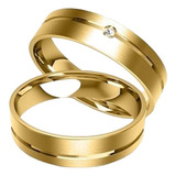 Alianças Bodas De Prata Ouro 18k 750 Casamento 9 Gramas 6mm