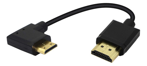 Pngknyocn Cable Corto Mini Hdmi A Hdmi De 15 Cm, Velocidad D