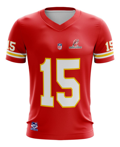 Playera Sublimada Kansas City Chiefs D2 Custom