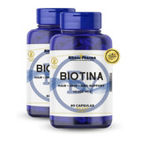 Biotina Vitamina B7 10.000 Mcg 180 Caps 100% Original