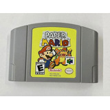 Mario Paper N64 Nintendo Juego Fisico Clasico Aventura Rpg