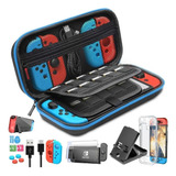 Kit De Protección Para Nintendo Switch 16 En 1