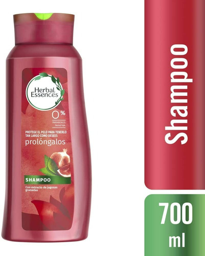 Shampoo Herbal Essences Prolóngalos Protege El Pelo De 700ml