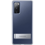 Funda Original Para Samsung S20 Fe Transparente Con Soporte