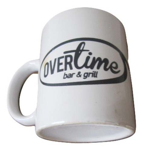 Taza Cerámica Overtime Bar Gril Tasa Colección 2014 Vintage.