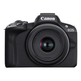 Camara Sin Espejo Canon Eos R50 Con Rf-s 18-45 Mm 55-210 Mm