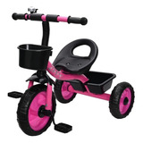 Triciclo Infantil C/duas Cestinha Até 25 Kg- Zippy Toys Rosa