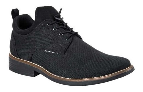 Zapatos Casual Perry Ellis 6021 Negro