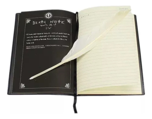 Cuaderno Death Note Libreta Cosplay Agenda + Pluma + Cd