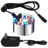 Mini Mist Maker 12 Led Mister Fogger Fuente De Agua Est...