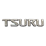 Emblema Tsuru Cajuela Auto Adherible Cromo