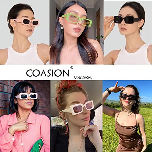 Coasion Gafas De Rectngulo Vintage 90s Para Mujer 6sqtw Foto 3