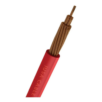 Cable Thhw-ls Rohs Calibre 10 Awg Rojo 50m | Meses sin interés