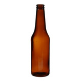 Botella Vidrio Ambar Cerveza 330ml (s/tapa) X 40 Unidades.