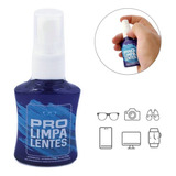 Kit 5 Solução Liquida Para Limpar Lente Oculos Telas Celular