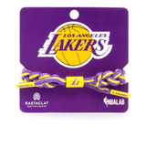 Pulseira Rastaclat Los Angeles Lakers Nba Bracelete Exclusiv