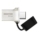 Gigastone Z50 64gb 2 En 1 Unidad Flash Otg Dual Usb 3.2 Gen 