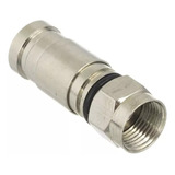 Conector De Compressão Rg6 Pacote Com 100 Peças Capte