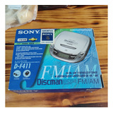 Sony Diskman D-f411 Impecable En Caja