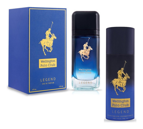 Edp Wellington Polo Leyend 125 Ml + Desodorante X 150 S/c 