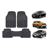 Cubre Alfombra 3 Piezas Goma Pesada Para Duster Logan Clio