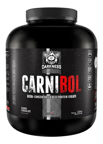 Whey Protein Carnibol 1,8kg Proteína Da Carne - Darkness