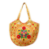 Bolso Hindu Bordado A Mano Bohemio Elegante Regalos Dama 