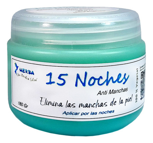 Crema Anti Manchas 14 Noches ** Herba **  180 Gr.