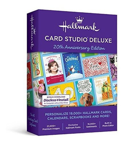 Hallmark Card Studio Deluxe 2019 - Versión Anterior.