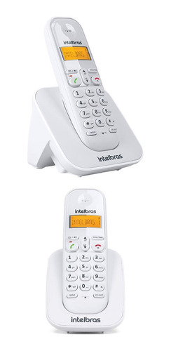 Telefone S/fio C/ 1 Ramal Adicional Ts 3112 Branco Intelbras