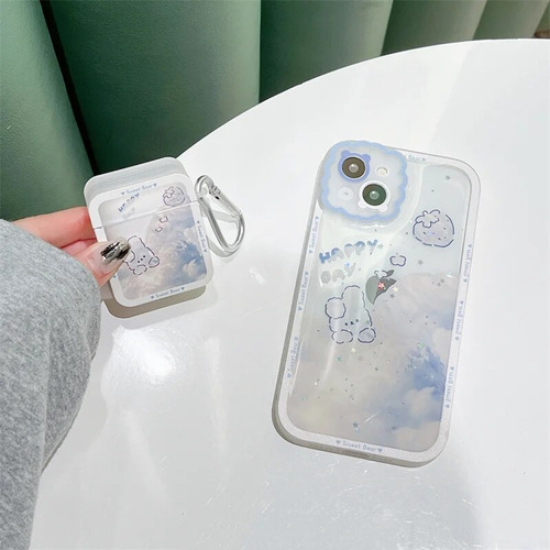 Funda Protectora Transparente Para AirPods 3 Pro 1 2  Fu [u]