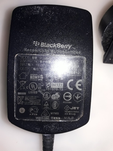 Cargador Blackberry Psmo4r Leer Reparar