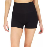 Pack X Mayor 12 Calza Short Faja Microfibra Tiro Alto Mujer