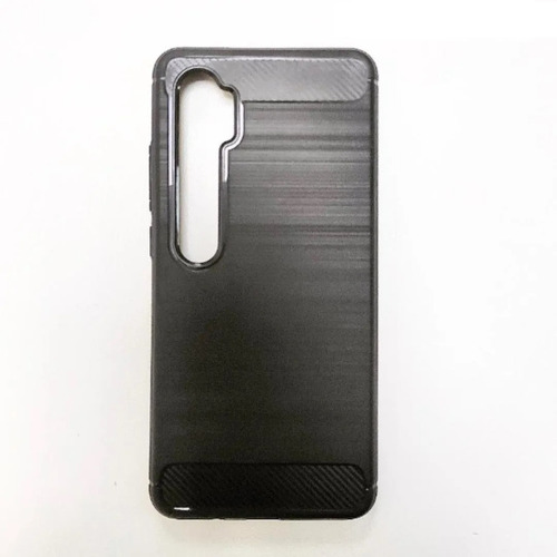 Funda Tpu Fibra Carbono Rugged Para Xiaomi Mi Note 10 Lite