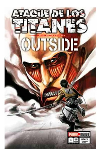 Manga Ataque De Los Titanes - Outside (panini Méx)
