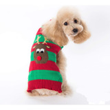 Suéter Cachorro Natal, Fantasia Festiva Papai Noel Para Cães