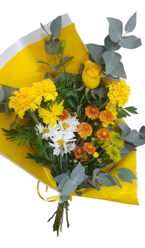 Ramo De Flores Amarillas - Naturales - Flores A Domicilio