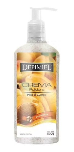 Depimiel Crema Exfoliante Pulidora Cuerpo Con Apricot 500g 