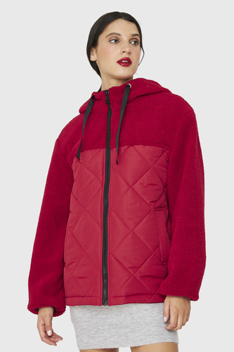 Chaqueta Mitad Chiporro/parka Rojo Nicopoly